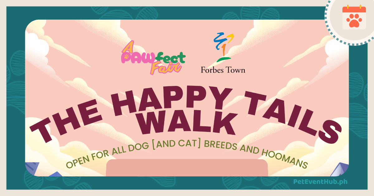 the happy tails walk poster